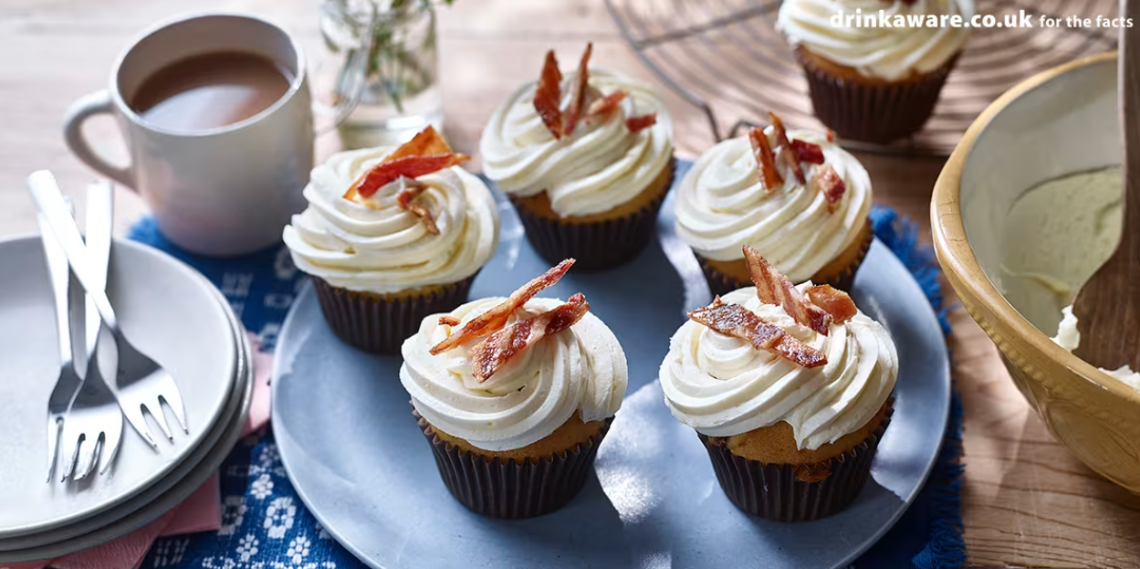 Bacon and Bourbon Cupcakes By Co-op