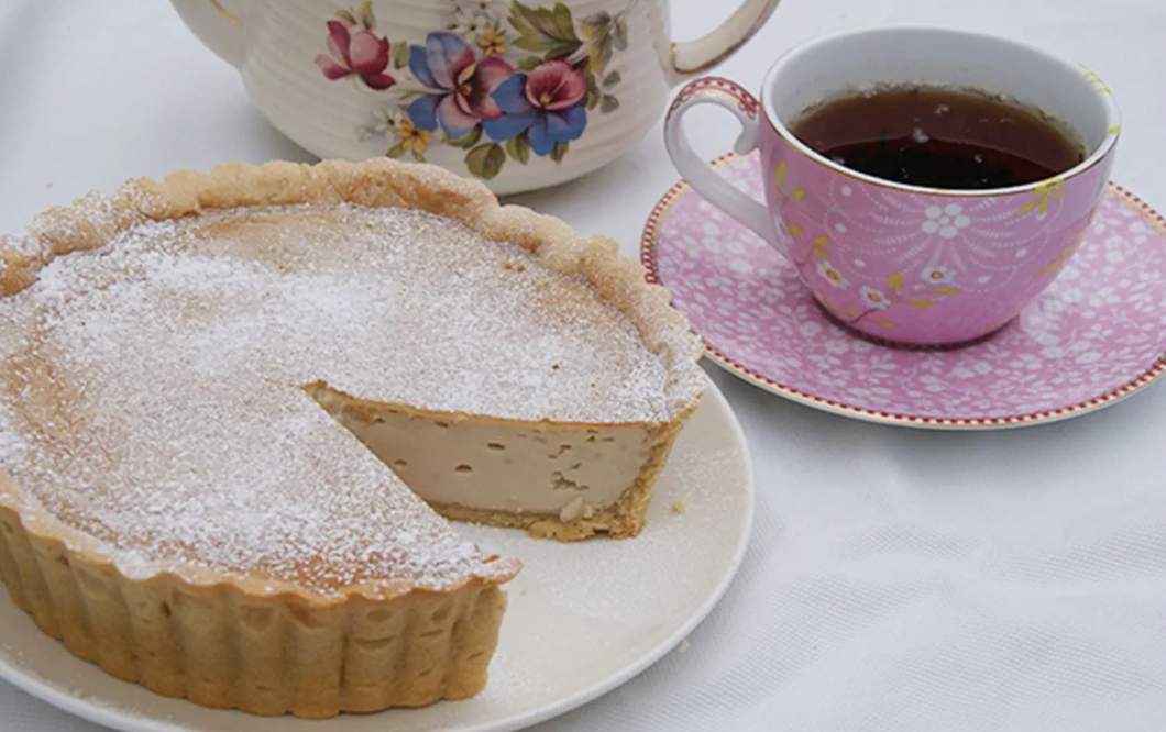 Earl Grey Custard Tart by Stork UK