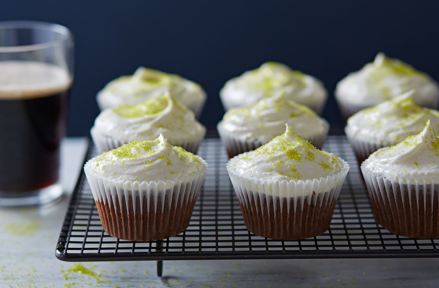 Guinness Cupcakes with Boozy Frosting By Tesco Real Food