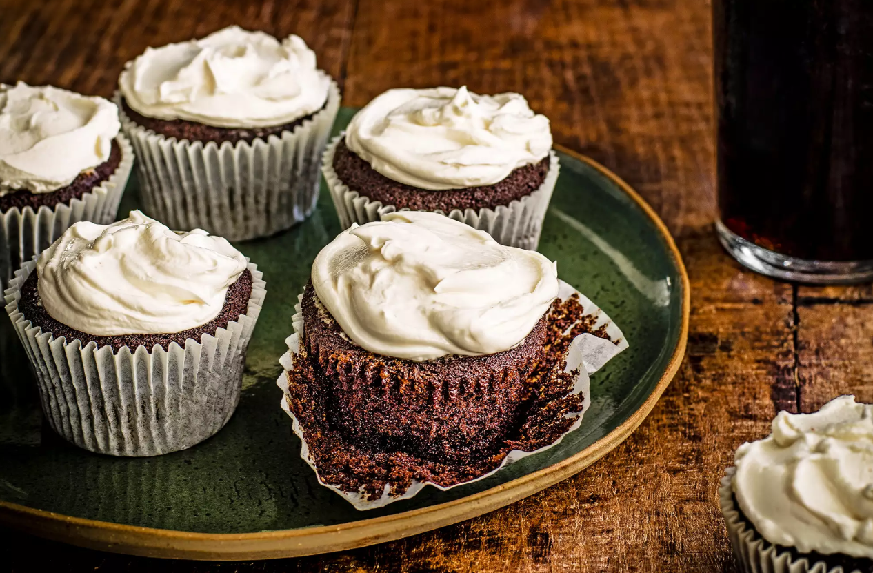 Guinness and Chocolate Cupcakes by Waitrose