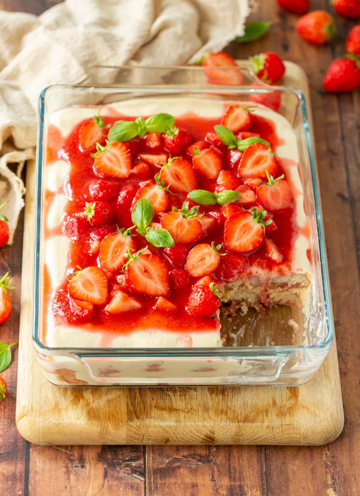 Strawberry Tiramisu by The Petite Cook